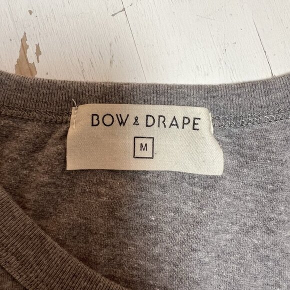 Bow & Drape Gray 'Hangry' Short Sleeve Tee - Picture 9 of 12